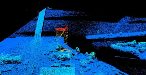 LiDAR point cloud of Riga city