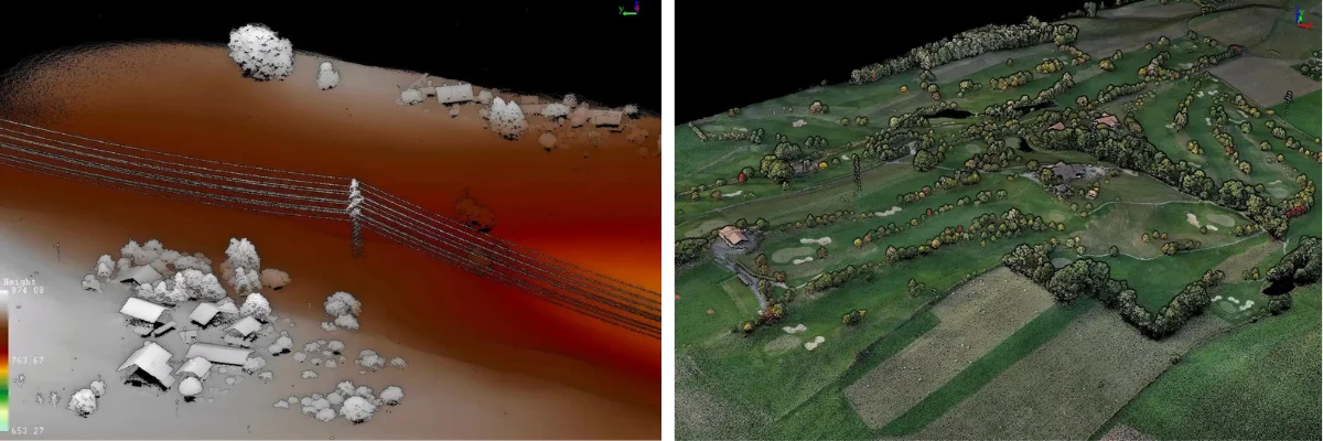 LiDAR point cloud