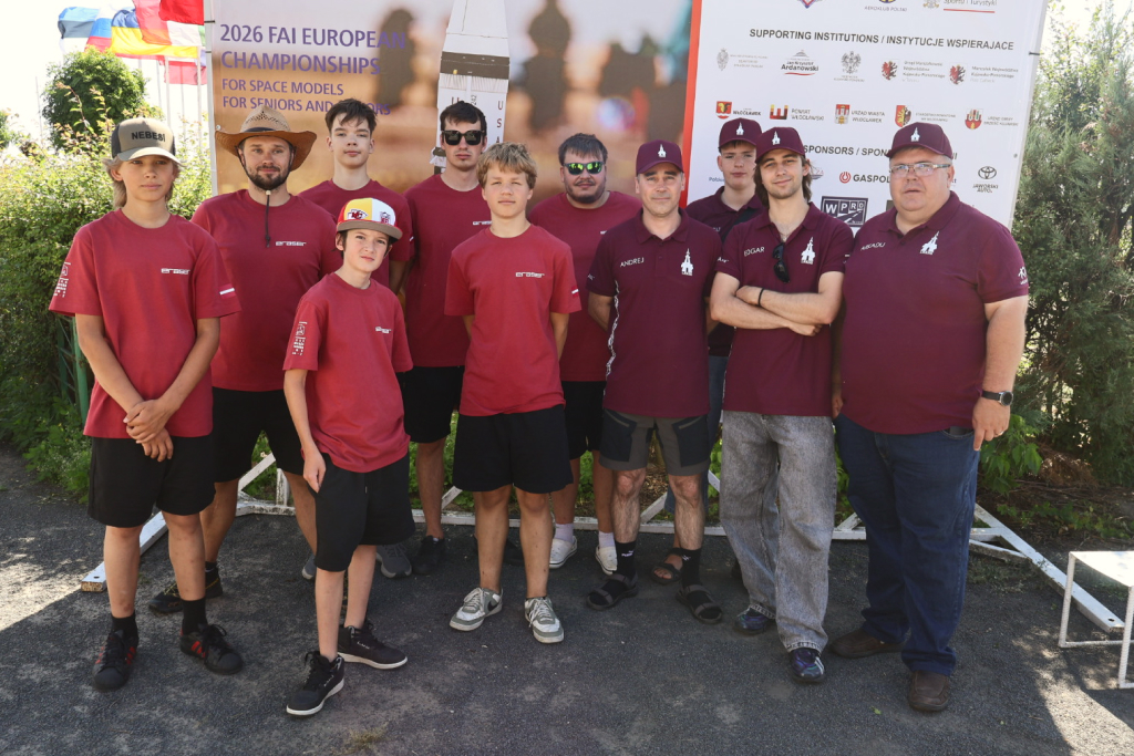FIXAR supports Team Latvia at the European Championships